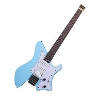 Amazon | EART GW2P-SE ヘッドレスエレキギター、ソリッドエレキギター